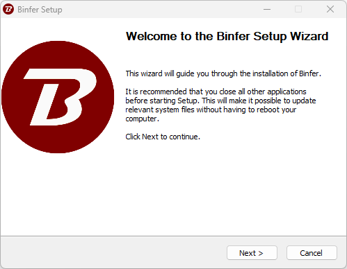 binfer-install-desktop-first